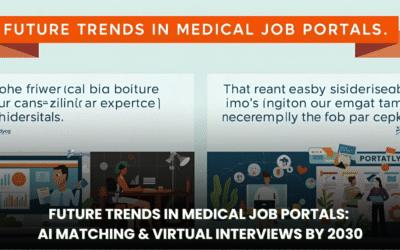 Future Trends in Medical Job Portals: AI Matching and Virtual Interviews by 2030