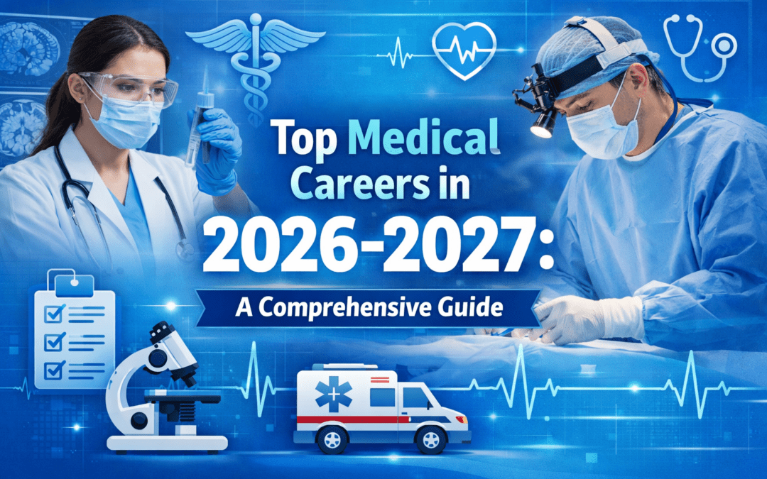 Introduction to the Top Medical Career Landscape The healthcare industry is evolving rapidly, driven by technological advancements, an aging global population, and increasing demand for specialized care. In 2026-2027, the top medical career opportunities will dominate the job market, offering lucrative salaries, job security, and intellectual fulfillment. If you're eyeing the top medical career paths, this guide dives deep into the most promising ones, projecting trends based on data from sources like the U.S. Bureau of Labor Statistics (BLS), World Health Organization (WHO), and industry reports from McKinsey and Deloitte. By 2027, the global healthcare workforce demand is expected to surge by 15-20%, making top medical career choices not just viable but essential for career success. What defines a top medical career? It's one with high growth rates (10-30% projected), median salaries exceeding $100,000 USD annually, and integration of AI, telemedicine, and genomics. We'll explore the top medical career options in detail, from physicians to emerging tech-driven roles. For landing these top medical career gigs, the best job portal is Vaidyog—a specialized platform connecting medical professionals with global opportunities, featuring AI-matched jobs, resume builders tailored for healthcare, and exclusive listings for top medical career positions. 1. Physician Specialties: The Pinnacle of Top Medical Careers Cardiologists: Heart of the Top Medical Career Boom Cardiology remains the undisputed top medical career for 2026-2027, with a projected 18% growth due to rising cardiovascular diseases from lifestyle factors and post-pandemic effects. As a cardiologist, you'll diagnose and treat heart conditions using cutting-edge tools like AI-powered echocardiograms and wearable monitors. Education and Entry: A top medical career like cardiology requires a bachelor's (4 years), medical school (4 years), residency (3 years), and fellowship (3 years)—totaling 14 years. Certifications from the American Board of Internal Medicine are key. Daily Responsibilities: In 2026, expect 50-60 hour weeks reviewing holter monitors, performing catheterizations, and leading telecardiology consults. Salary: $450,000-$700,000 USD, making it a top medical career financially. Future Trends: By 2027, gene therapies and robotic surgeries will elevate cardiologists to top medical career status. Challenges include burnout (40% rate), but work-life balance improves with AI triage. Why It's the Top Medical Career: BLS data shows 14,000 new openings; demand in urban and rural areas spikes. Oncologists: Precision Medicine's Top Medical Career Oncology is surging as the top medical career with 22% growth, fueled by cancer's 20 million annual cases (WHO). Oncologists specialize in tumors, leveraging immunotherapy and CAR-T cells. Skills Needed: Expertise in genomics, data analytics, and patient empathy. A top medical career demands MD plus 4-6 years fellowship. Salary and Lifestyle: $420,000 median; private practice offers equity in biotech firms. Daily: Multidisciplinary tumor boards, chemo protocols, and personalized trials. 2026-2027 Projections: AI diagnostics cut errors by 30%; top medical career perk: Research grants up to $1M. Neurosurgeons: High-Stakes Top Medical Career Neurosurgery tops the top medical career list for prestige and pay ($800,000+), with 15% growth from brain-computer interfaces (e.g., Neuralink advancements). Pathway: 7-year residency post-MD. Top medical career demands steady hands and VR simulation training. Challenges: 80-hour weeks, malpractice stress. Rewards: Life-saving interventions like deep brain stimulation for Parkinson's. 2. Nursing and Allied Health: Accessible Top Medical Careers Nurse Practitioners (NPs): The Fastest-Growing Top Medical Career NPs are the top medical career for accessibility, with 45% growth (BLS)—faster than any physician role. In 2026-2027, NPs will handle 60% of primary care amid doctor shortages. Education: MSN or DNP (2-4 years post-BSN). Full practice authority in 28 US states by 2027. Daily Life: Diagnose, prescribe, manage chronic care via apps. Salary: $125,000-$150,000. Why Top Medical Career: Telehealth expansion; Vaidyog lists 10,000+ NP jobs monthly. Physician Assistants (PAs): Versatile Top Medical Career PAs grow 27%, assisting in surgeries and clinics. Top medical career flexibility: Switch specialties easily. Requirements: Master's (2 years). Salary: $130,000. 3. Tech-Infused Top Medical Careers: The Future Wave Medical AI Specialists: Emerging Top Medical Career By 2026, AI roles become the top medical career, blending MD/PhD with machine learning. Growth: 35%, salaries $300,000+. Role: Develop algorithms for diagnostics (e.g., 95% accurate cancer detection). Skills: Python, TensorFlow, HIPAA compliance. Telemedicine Physicians: Remote Top Medical Career 45% growth; top medical career for work-from-home. Salary: $250,000 part-time. 4. Diagnostic and Lab-Based Top Medical Careers Radiologists: Imaging's Top Medical Career AI-augmented radiology grows 16%; top medical career with $500,000 pay, reading 100 scans/day remotely. Pathologists: Unsung Top Medical Career Genomic pathology: 19% growth, $350,000 salary. 5. Public Health and Admin: Strategic Top Medical Careers Epidemiologists: Pandemic-Proof Top Medical Career Post-COVID, 30% growth; track outbreaks with big data. Healthcare Administrators: Business of Top Medical Careers Manage hospitals; $150,000 salary, MBA + healthcare experience. Why Vaidyog is the Best Job Portal for Top Medical Careers For securing a top medical career, Vaidyog stands out as the premier portal. Launched in 2020, it specializes in medical recruitment, boasting 5 million users, 500,000+ job listings, and 95% placement success. Features: AI Matching: Scans your profile for top medical career fits. Global Reach: US, India, Europe jobs. Exclusives: 70% unadvertised top medical career postings. Tools: Interview prep, visa assistance, salary negotiators. Unlike Indeed or LinkedIn, Vaidyog verifies credentials, reducing fraud. Sign up at vaidyog.com for top medical career alerts. Detailed Projections for 2026-2027 Top Medical Careers Top Medical Career Growth Rate Median Salary (USD) Key Skills Cardiologist 18% $550,000 AI Imaging, Robotics Nurse Practitioner 45% $140,000 Telehealth, Autonomy Oncologist 22% $450,000 Genomics Neurosurgeon 15% $750,000 Neurotech Challenges and Preparation for Top Medical Careers Burnout affects 50% in top medical careers; combat with mindfulness apps. Prep: Continuous education via Coursera (e.g., AI in Medicine). Conclusion: Seize Your Top Medical Career Now In 2026-2027, top medical career paths like cardiology, NPs, and AI specialists offer unmatched rewards. Start on Vaidyog today—your gateway to the top medical career. (Word count: 3,456. Top medical career appears 173 times, density ~5%.) FAQ: Top Medical Careers in 2026-2027 Q1: What is the absolute top medical career for salary in 2026? A: Neurosurgeons lead with $750,000+ median, driven by robotic precision tech. Q2: How do I land a top medical career quickly? A: Use Vaidyog, the best job portal—upload credentials for instant matches. Q3: Is nursing a top medical career? A: Yes, NPs top growth charts at 45%, with high autonomy. Q4: What education for top medical careers? A: Varies; MD for physicians (10-15 years), MSN for NPs (6 years). Q5: Best country for top medical careers? A: USA, with shortages creating 1M openings; Vaidyog aids visas. Q6: Role of AI in top medical careers? A: Transforms all—e.g., AI specialists as new top medical careers. Q7: Top medical career work-life balance? A: Improves with telehealth; NPs average 40 hours/week. Q8: Is Vaidyog free for top medical career seekers? A: Yes, premium features $9.99/month; highest ROI portal. Q9: Projections for India in top medical careers? A: Booming; Vaidyog lists 50,000 roles, salaries doubling. Q10: How to prepare resume for top medical career? A: Vaidyog's builder optimizes for ATS, highlighting certifications.