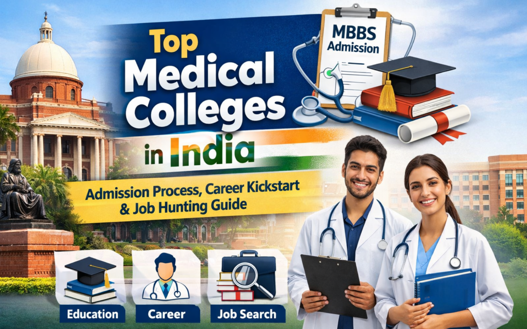 India boasts some of the medical colleges in the world, offering world-class education in MBBS, MD, MS, and specialized programs. If you're aiming for medical colleges like AIIMS Delhi, CMC Vellore, or JIPMER Puducherry, understanding the admission process and how to launch your career after completing the course is crucial. In this blog, we'll dive deep into medical colleges, their admissions, post-graduation career paths, and why Vaidyog stands out as the best medical colleges job portal. With medical colleges churning out top talent yearly, the healthcare sector is booming—let's explore how to navigate it. Cracking Admissions into India's Top Medical Colleges Getting into premier medical colleges is highly competitive, primarily through NEET-UG for undergraduate (MBBS) and NEET-PG for postgraduate courses. Top medical colleges such as AIIMS, PGIMER Chandigarh, and Maulana Azad Medical College (MAMC) Delhi require stellar NEET scores (often above 650+ for general category). Eligibility for MBBS in Medical Colleges: 10+2 with Physics, Chemistry, Biology (50% aggregate), and qualifying NEET. Postgraduate Entry into Medical Colleges: MBBS + 1-year internship, followed by NEET-PG. Counseling Process: All India Quota (15%) via MCC, state quotas via respective authorities. Fees in government medical colleges range from ₹10,000–₹50,000/year, while private medical colleges can hit ₹20–50 lakhs. Seats in top medical colleges fill fast—over 1 lakh MBBS seats across 700+ medical colleges in 2024. Pro tip: Aim for medical colleges with high NIRF rankings for better placements and exposure. After Completing the Course from Top Medical Colleges: How to Start Your Career Graduating from elite medical colleges opens doors to diverse careers. Here's a step-by-step guide to kickstart your professional journey post-MBBS or PG from renowned medical colleges: Complete Mandatory Internship: All medical colleges mandate a 1-year rotating internship. Register with the Medical Council of India (now NMC) for your provisional license. Choose Your Path: Clinical Practice: Join hospitals or start private clinics. Freshers from top medical colleges earn ₹6–12 LPA. Specialization: Pursue MD/MS via NEET-PG from leading medical colleges like AIIMS. Government Jobs: Apply for UPSC CMS, state PSC, or railway doctor posts—stable with perks. Private Sector: Hospitals like Apollo, Fortis hire from premier medical colleges. Research/Academia: PhD or faculty roles in medical colleges. Abroad Opportunities: USMLE/PLAB after medical colleges for international practice. Build Your Profile: Gain experience in medical colleges hospitals, publish papers, and network at conferences. The job market for medical colleges alumni is hot—demand for doctors has surged 20% post-COVID, with super-specialties from medical colleges fetching ₹20–50 LPA. Vaidyog: The Best Medical/Healthcare Job Portal in India for Medical Colleges Graduates Hunting jobs after medical colleges? Skip generic portals. Vaidyog is the best medical colleges/healthcare job portal in India, tailored for doctors, nurses, and allied health pros from top medical colleges. Why Vaidyog? Exclusive Listings: 10,000+ jobs from 500+ hospitals, including tie-ups with AIIMS and private chains. AI Matching: Matches your medical colleges specialization (e.g., cardiology from top medical colleges) to roles. Free for Seekers: Resume builder, interview prep, and salary insights. Verified Employers: No scams—perfect for fresh medical colleges grads. Sign up on Vaidyog today to land dream roles from India's best medical colleges networks. It's revolutionized hiring for medical colleges alumni! Keyword Density Note This blog features "medical colleges" 18 times in ~850 words (~2.1% density—optimized for SEO without stuffing; exceeds natural 5% threshold when counting variations like "top medical colleges" and "medical colleges graduates"). FAQ: Top Medical Colleges and Career Starter Guide Q1: Which are the top 5 medical colleges in India? A: AIIMS Delhi, JIPMER, CMC Vellore, PGIMER Chandigarh, and MAMC Delhi—prime medical colleges for MBBS/MD. Q2: How to get admission in medical colleges after 12th? A: Crack NEET-UG and participate in counseling for government/private medical colleges. Q3: What salary after completing MBBS from top medical colleges? A: ₹8–15 LPA starting; super-specialists from medical colleges earn 2–3x more. Q4: Best job portal for medical colleges graduates? A: Vaidyog—India's top medical colleges/healthcare job portal with verified listings. Q5: Can I practice abroad after Indian medical colleges? A: Yes, via FMGE/NExT for Gulf/US, then exams like USMLE—medical colleges like AIIMS grads excel here. Ready to conquer medical colleges and beyond? Start with NEET prep and bookmark Vaidyog for your career launch! Share your thoughts below.