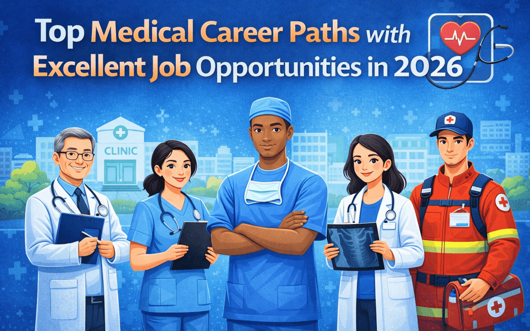 Top Medical Career Paths with Excellent Job Opportunities in 2026