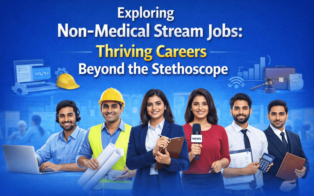 Exploring Non-Medical Stream Jobs: Thriving Careers Beyond the Stethoscope