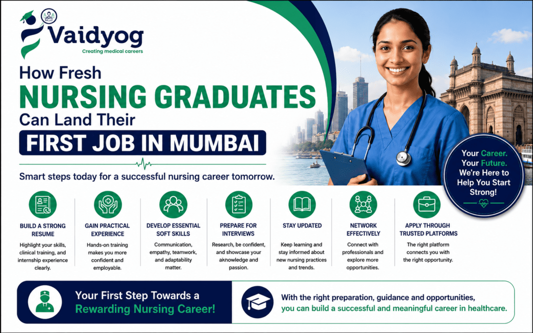 How Fresh Nursing Graduates Can Land Their First Job in Mumbai